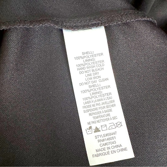 Monteau Los Angelos - Black Romper (shorts style) size: L - Picture 4 of 4